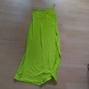 One strap yellow neon s